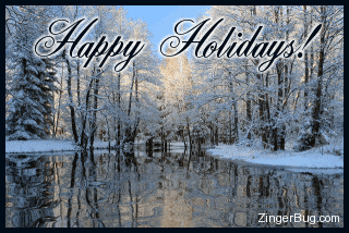 happy_holidays_reflecting_winter_lake.gif